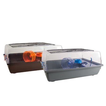 Hamsterkooi jordy gr/br 58x38x25cm 