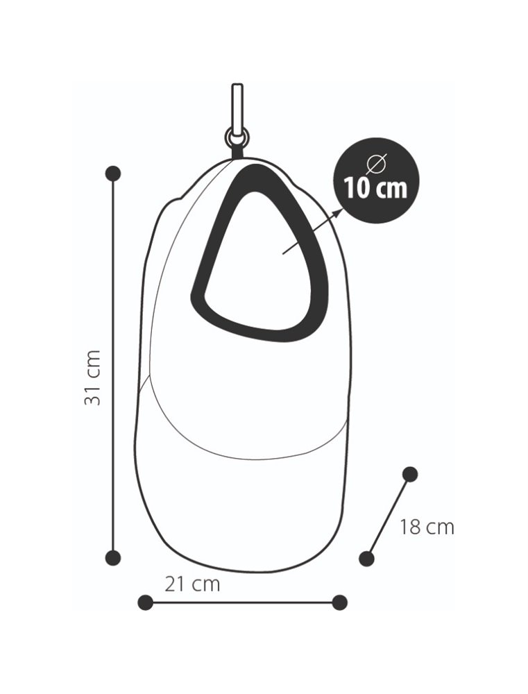 Frettenhuis bruin suede large