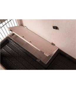 Konijnenhok combi 2 urban 122x50x102 cm