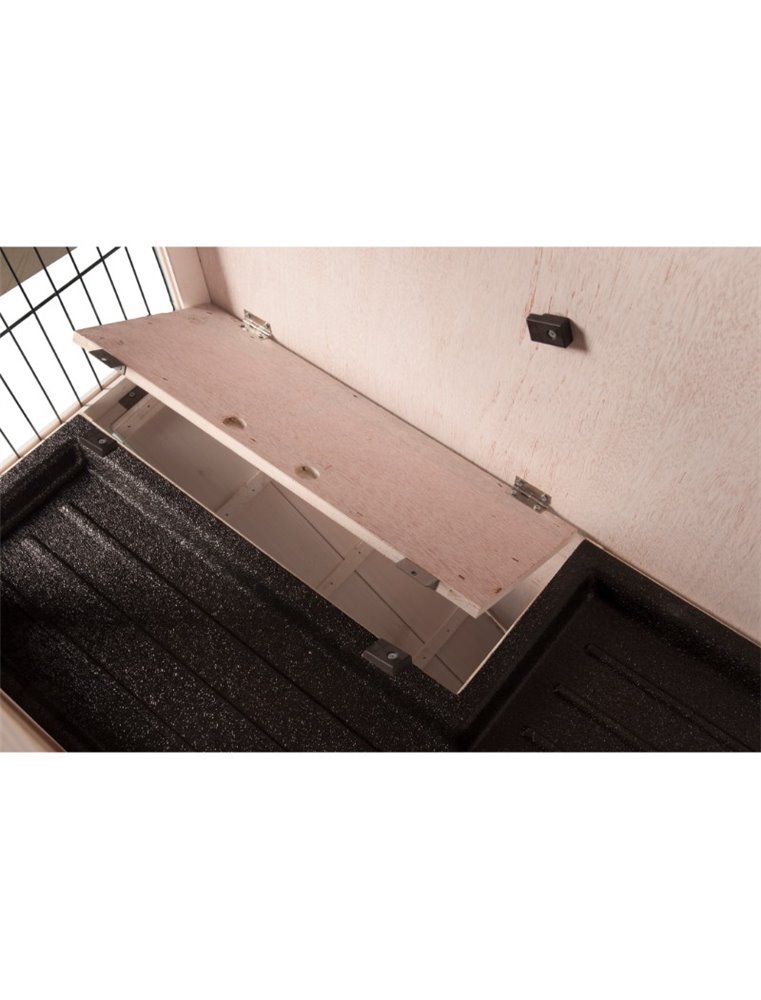 Konijnenhok combi 2 urban 122x50x102 cm