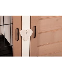 Konijnenhok combi 2 urban 122x50x102 cm