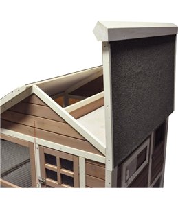Konijnenhok flappy urban 105x103x111cm