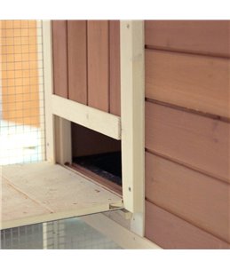 Konijnenhok flappy urban 105x103x111cm