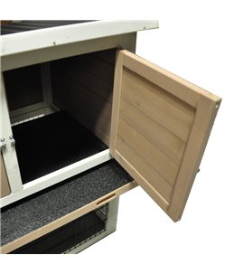 Konijnenhok floret urban 165x61,5x92cm