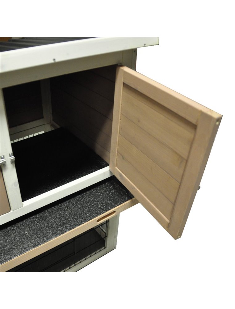 Konijnenhok floret urban 165x61,5x92cm