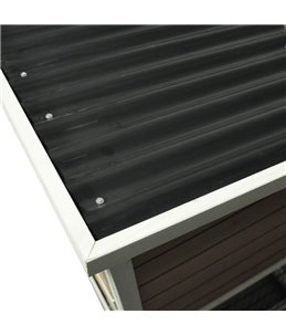 Konijnenhok floret urban 165x61,5x92cm