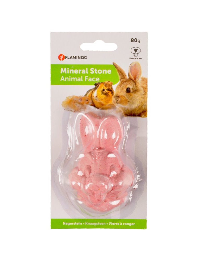 Mineraal liksteen konijn 80g