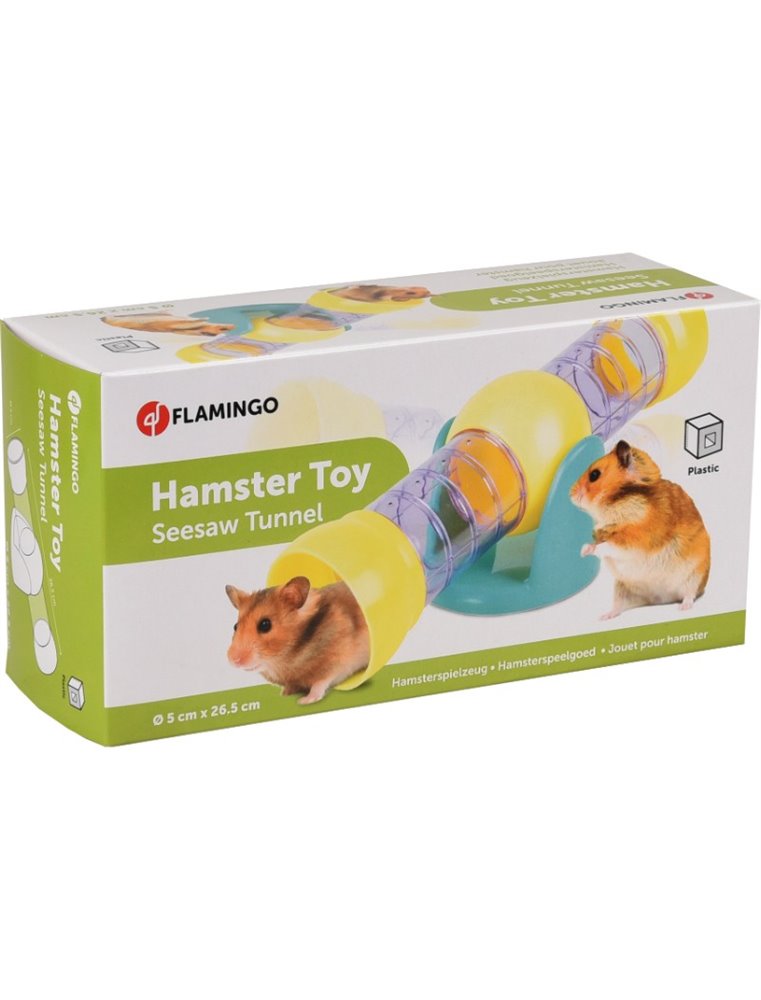 Ks bertrand wip buis paars geel 26,5x9,5x9,5cm