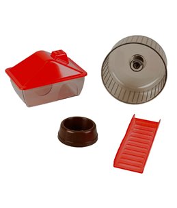 Hamsterkooi enzo 1 41,5x28,5x25,5cm