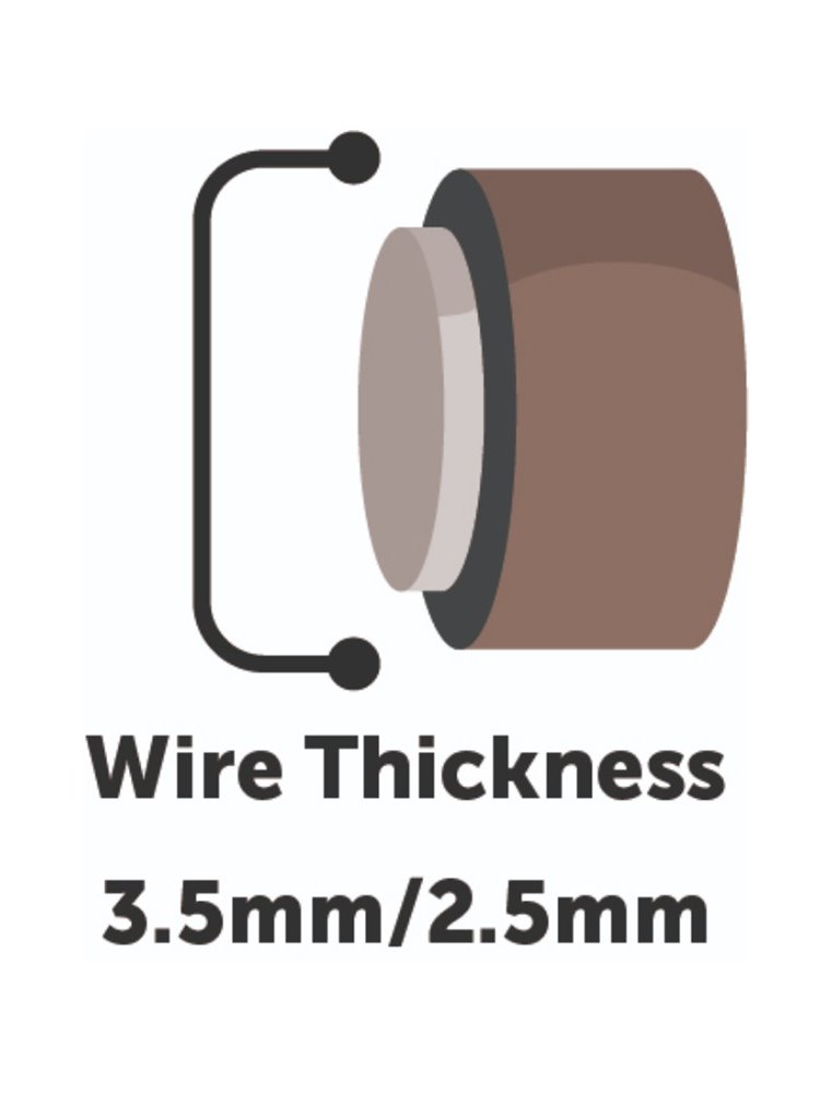 Knaagdierren quadri taupe 100x70x60 cm