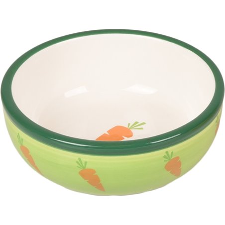 Eetpot knaagdier ibo keramisch groen 13cm 310ml