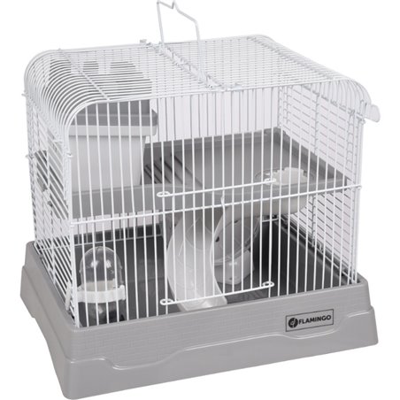 Hamsterkooi dinky grijs 30x23x26cm