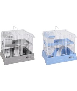 Hamsterkooi dinky grijs 30x23x26cm