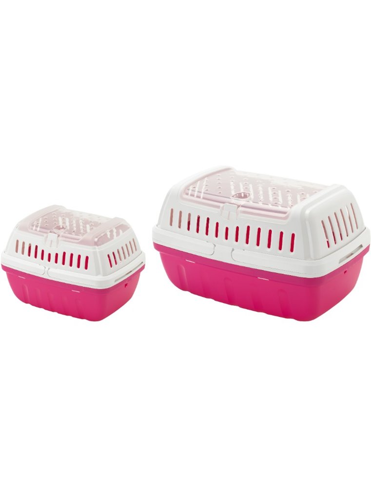 Transportbox knaagdier lizzie roos l 26x40x23cm