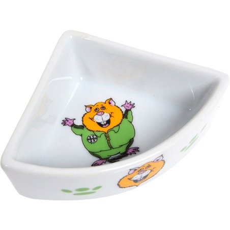 Hamster hoekeetpot 9cm 75ml 