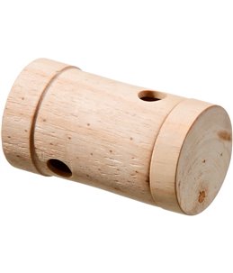 Ks snack rol rody hout 6x6x11cm