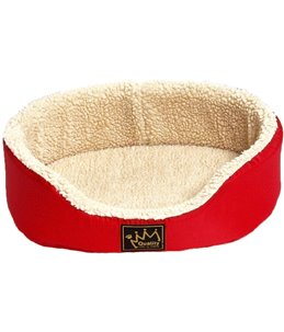 Bed kleine dieren rood 35x28x12cm 