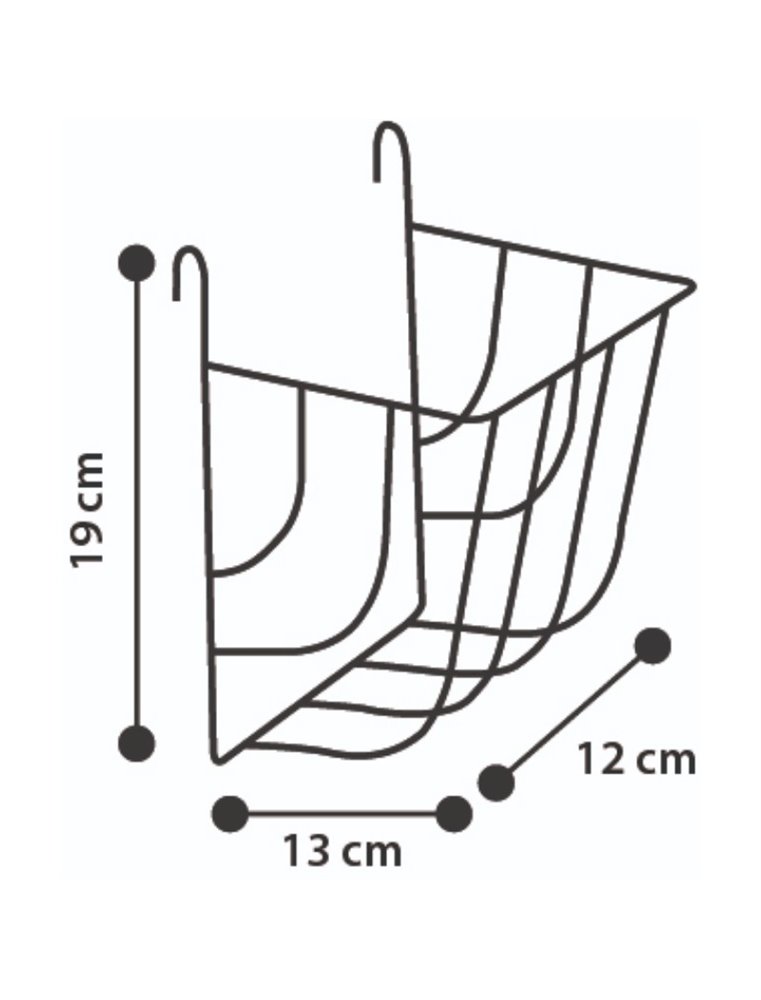 Hooirek banquet 13x12x19cm
