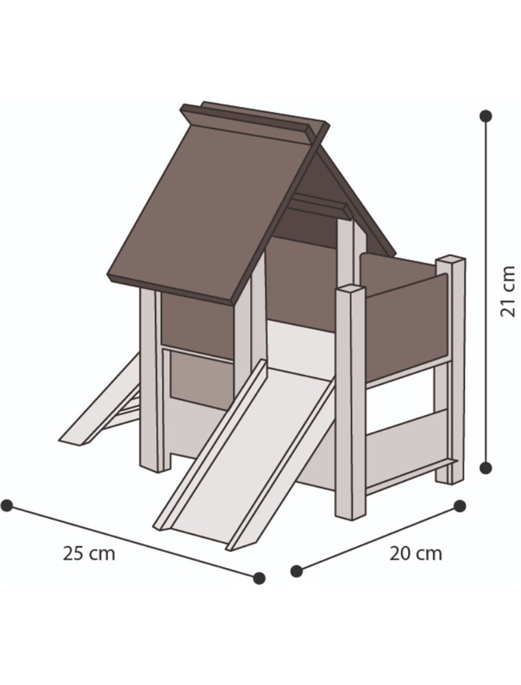 Speeltuin 25x20x21cm