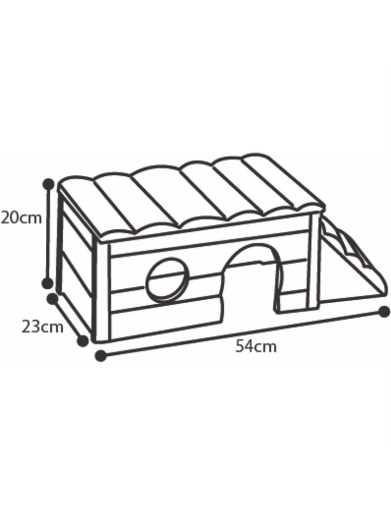 Knaagdierhuis bigfoot