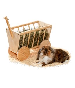 Houten bolderwagen 42cm