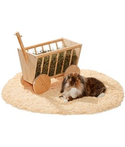 Houten bolderwagen 42cm