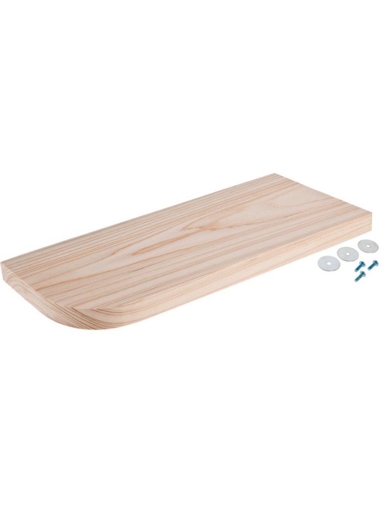 Zitplank natuurhout 30x14x1.8cm