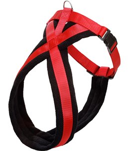 Asp cross tuig rood 52-60cm25mm s/m