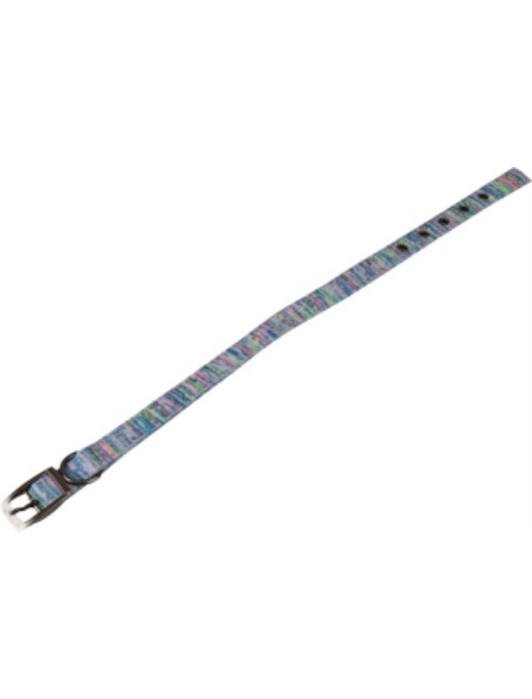 Halsband stripes bl l 46-56cm 25mm 