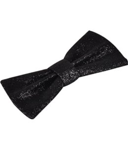 Halsband accessoire kibo glitter strik zwart 10,5cm