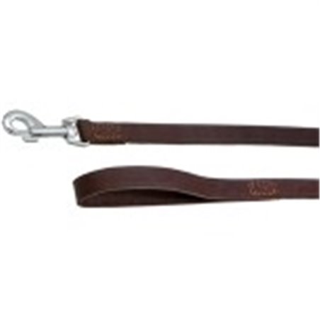 Rondo lijn gestikt bruin 200cm16mm 