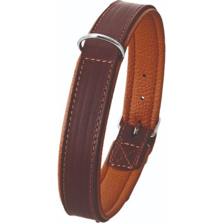 Rondo halsband ol bruin 37cm14mm 