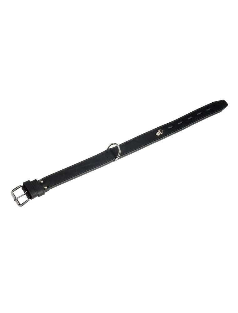 Rondo halsband geniet zwart 55cm35mm