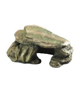 Deco stone with moss