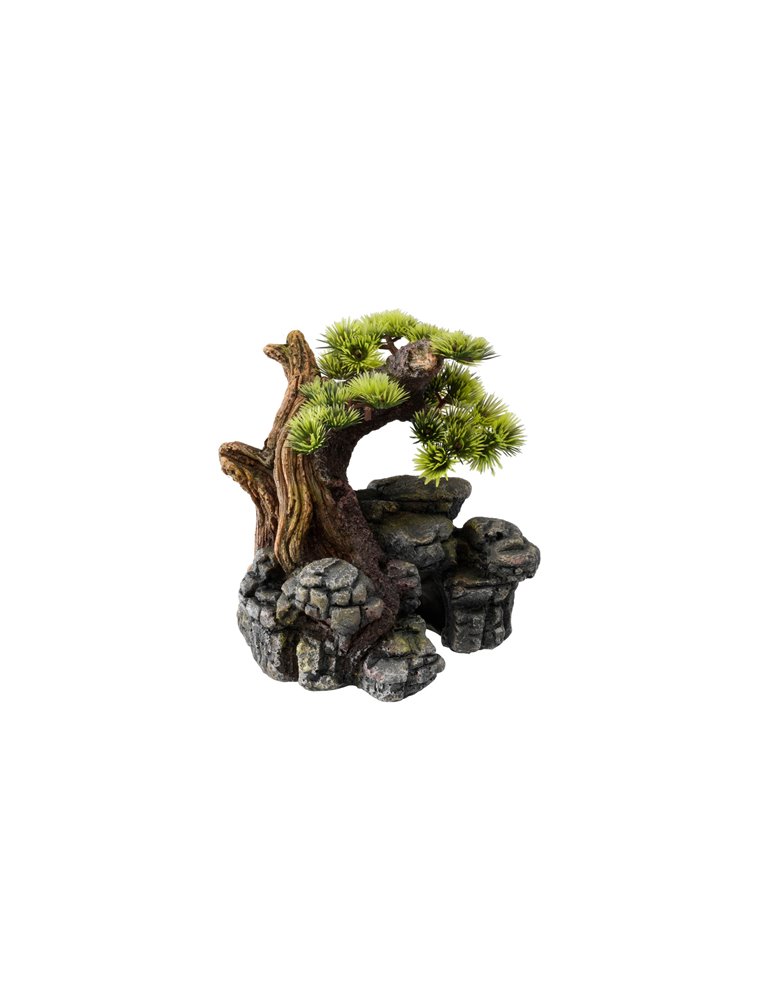 Deco stone bonsai