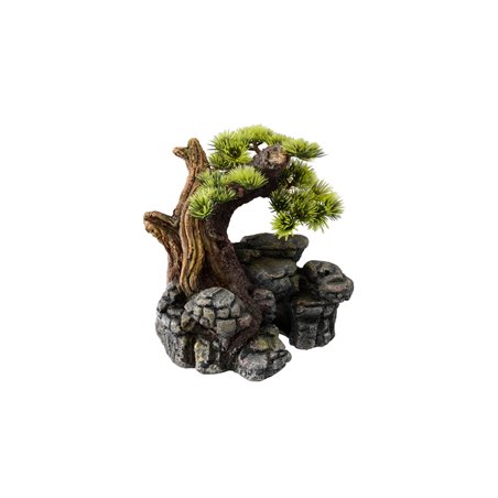 Deco stone bonsai