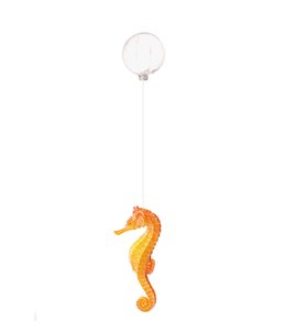 Seahorse floating