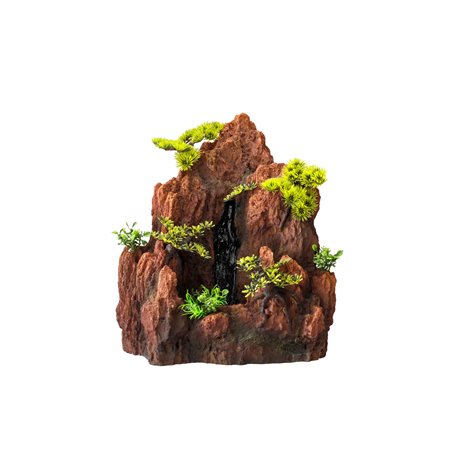 Waterfall with pump rock