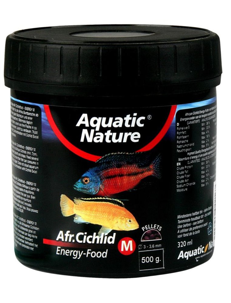 Cichlid food energy medium