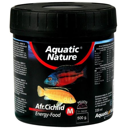 Cichlid food energy medium