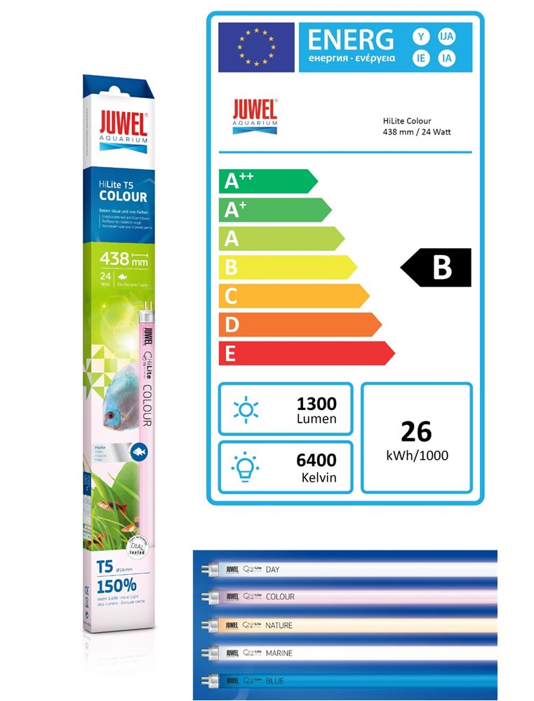 Juwel high-lite lampen colour 24w