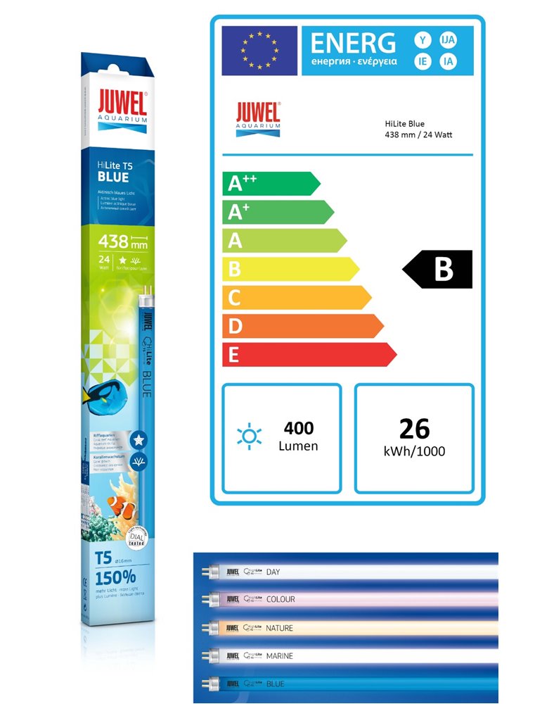 Juwel high-lite lampen blue 24w