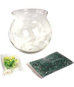 Bokaal met decoraties 