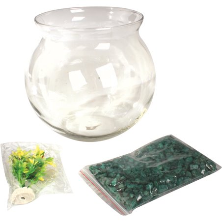 Bokaal met decoraties 