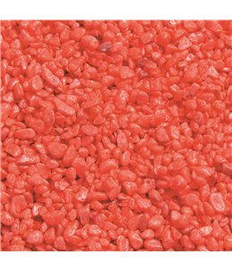 Grind neon oranje 1 kg 