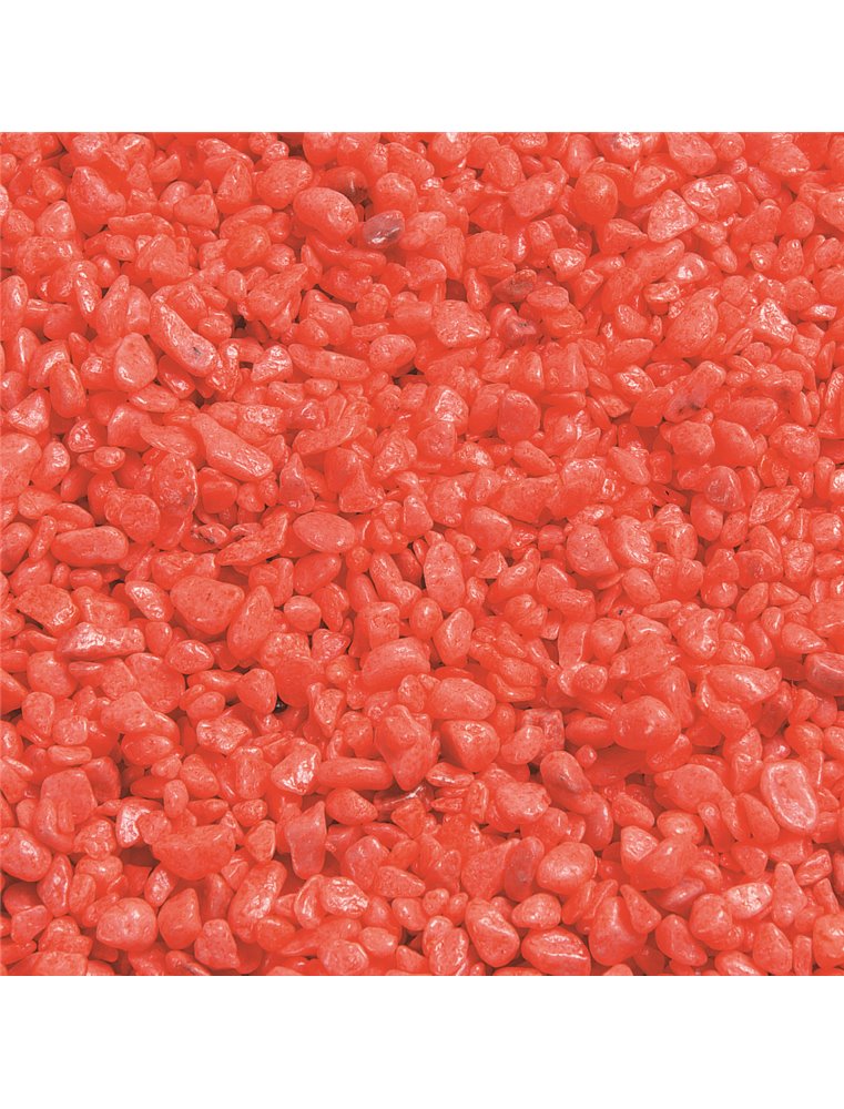 Grind neon oranje 1 kg