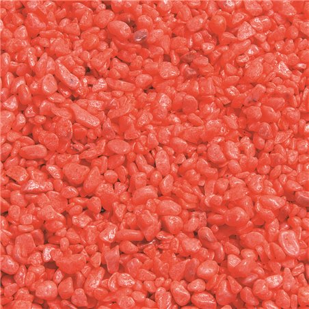 Grind neon oranje 1 kg 