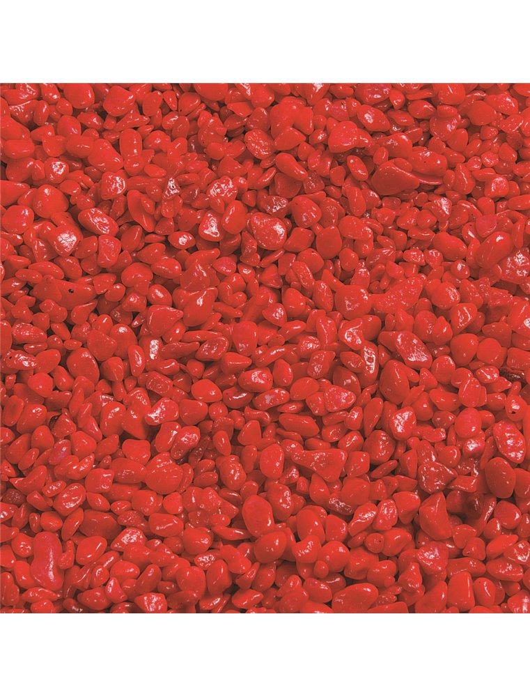 Grind neon rood 1 kg