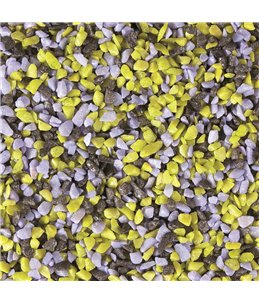 Grind fegro lila/groen/zwart 1kg 