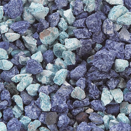Siersteen gruzo blauw 900 gr. 